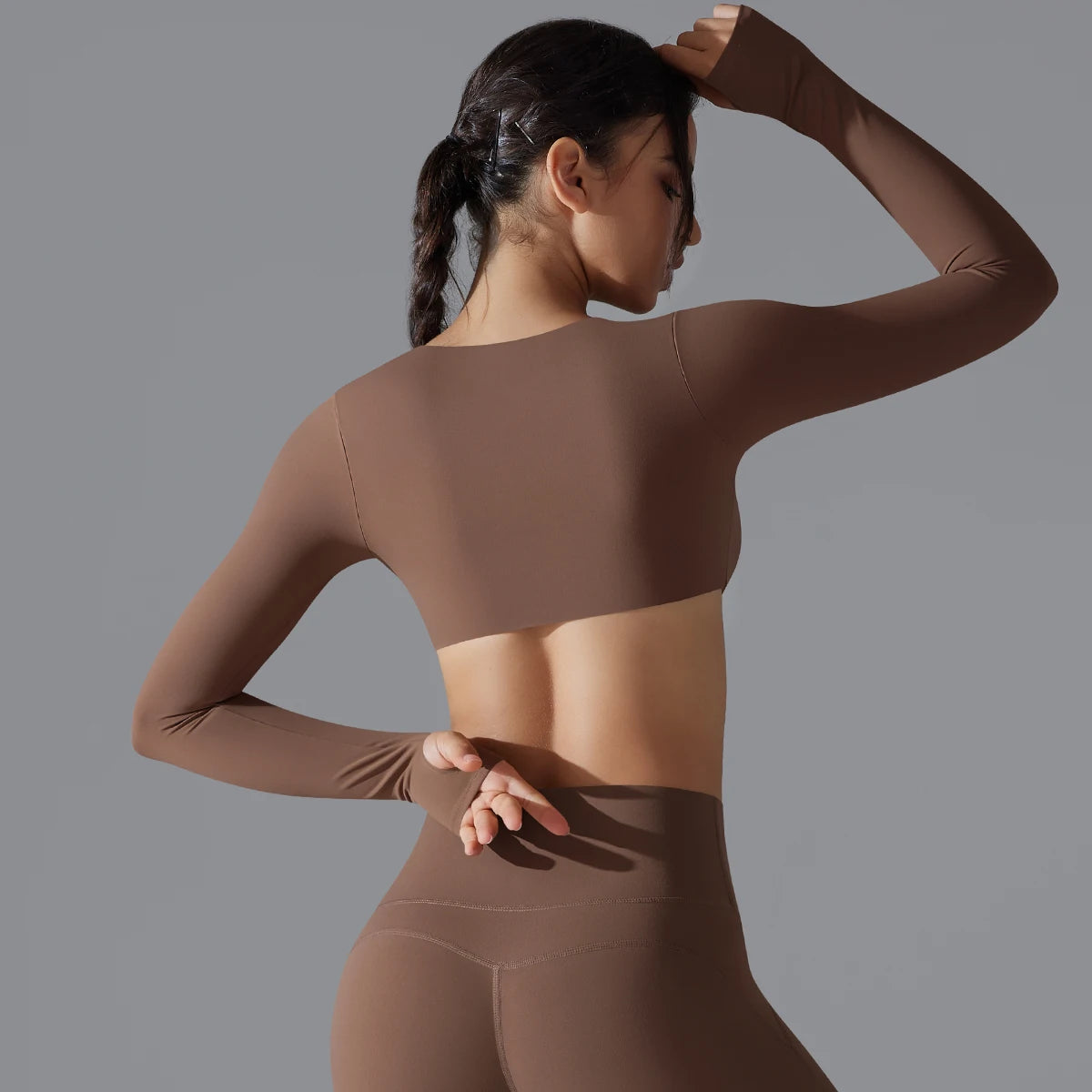 Woman's CurveFuse™ Sculpted Zip Crop Top