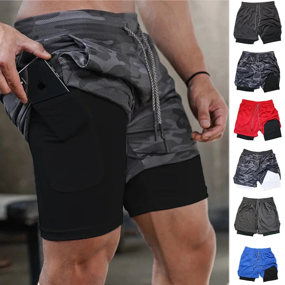 Men's 2-in-1 Multi-Pocket GrindCore™ Tactical Shorts