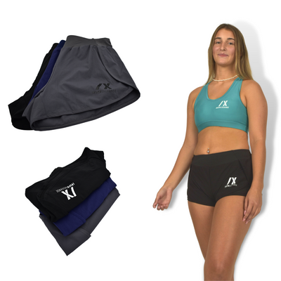 Gemini for Her 2 in 1 Running Shorts by Inspr Exchange Outfitter