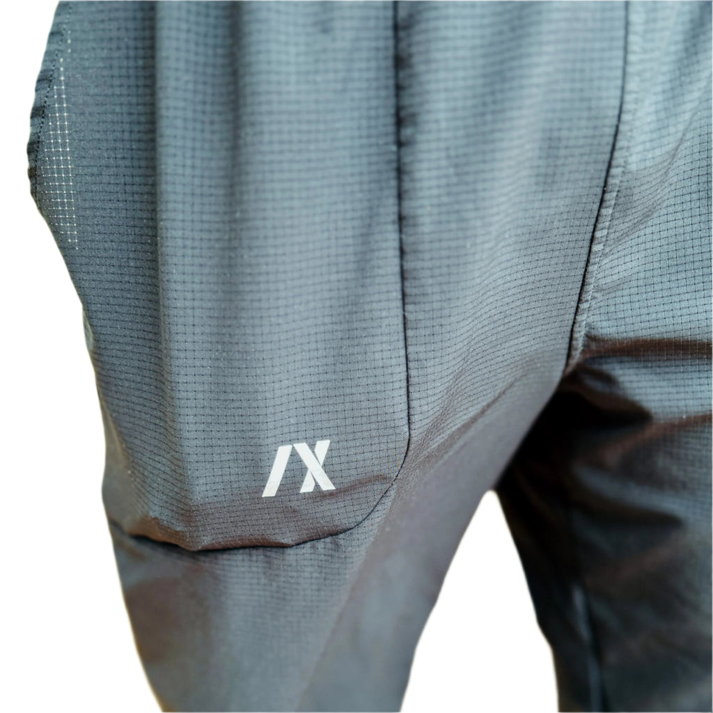 male asian model wearing inspr exchange next level joggers sweat wicking and breathable for the relentless